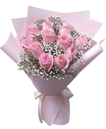 Pink Rose Bouquet