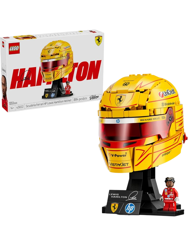 Lewis Hamilton Lego Helmet Set