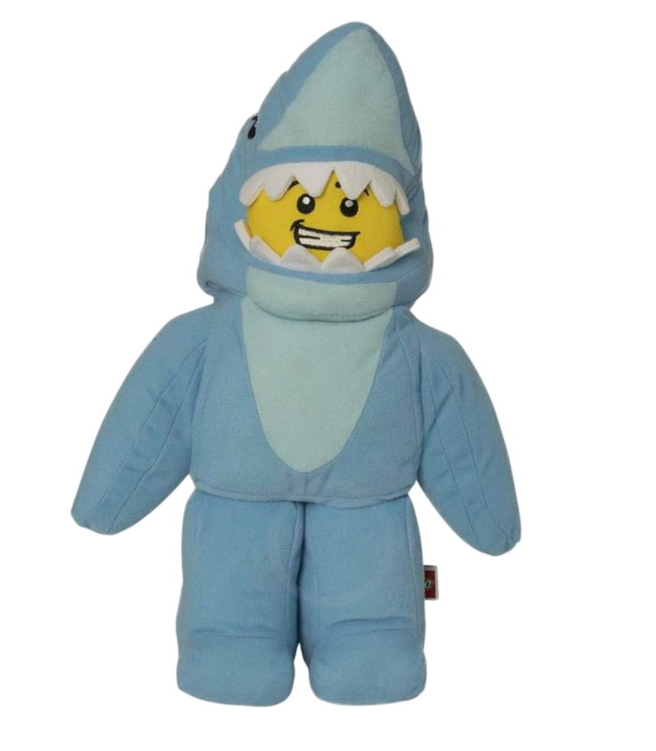 Lego Human Shark Plushie