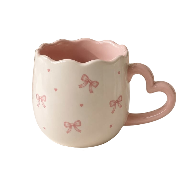 Pink Bow Mug