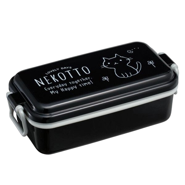 Bento Box Gatto Nekotto my happy time nero
